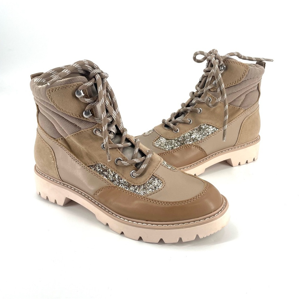 Dolce Vita Pryor Glitter Rugged Hiker Sneaker Boots